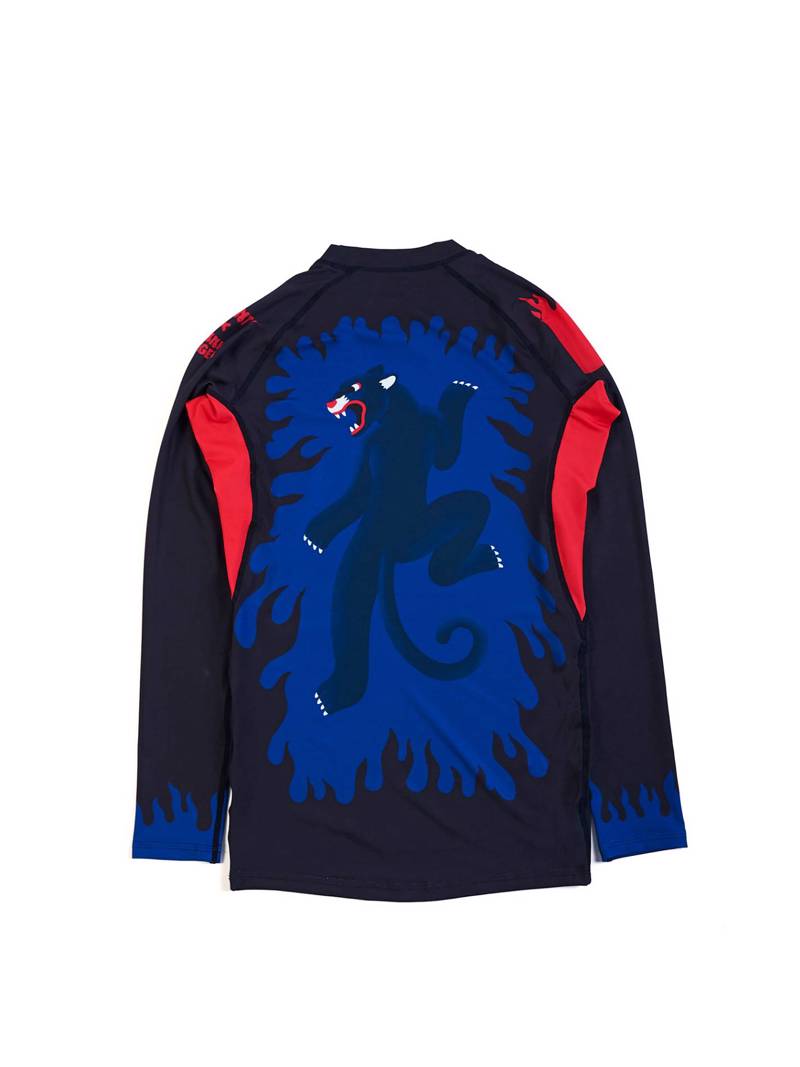 MANTO night out RASHGUARD -black